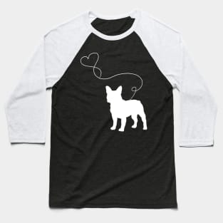 dog cute bulldogs heart Baseball T-Shirt